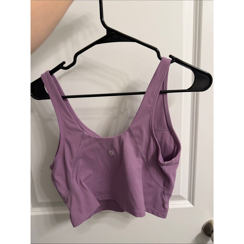 lululemon athletica Purple Lavender Scoop-Back Sports Bra